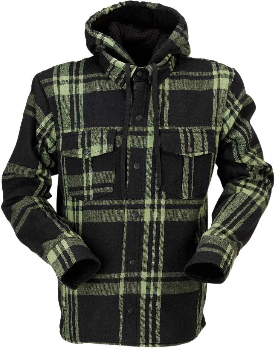 Z1R Timber Flannel Shirt - Olive/Black - XL 2820-5328