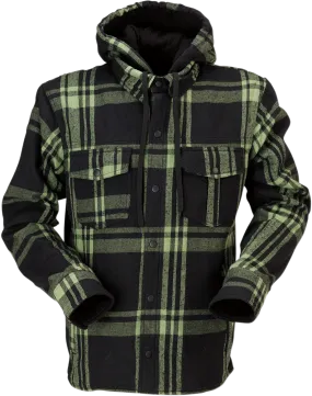 Z1R Timber Flannel Shirt - Olive/Black - XL 2820-5328