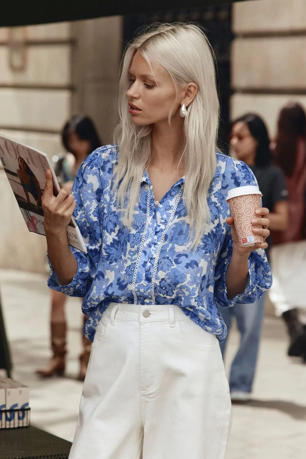 Zoe Kratzmann Outlook Top - Pacific Floral