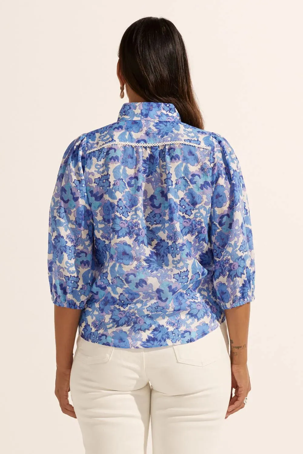 Zoe Kratzmann Outlook Top - Pacific Floral